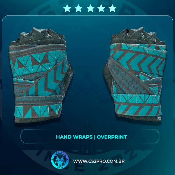 #2312 ★ Hand Wraps | Overprint